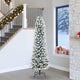 Albero di Natale artificiale Vidaxx con 300 LED bianchi 240 cm PVC e metallo e plastica