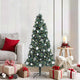 Vidaxx árbol de Navidad artificial preiluminado con juego de bolas verde 150 cm