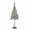 Vidaxl kerstboom met 300 led met standaard wit 180 cm pe en staal