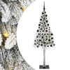 Vidaxl kerstboom met 300 led met standaard wit 210 cm pe en staal
