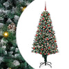 Vidaxl kunstkerstboom groen 180 cm pvc en staal en kunststof