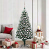 Vidaxx árbol de Navidad artificial verde 180 cm PVC y acero y plástico