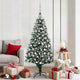 Vidaxx albero di Natale artificiale verde 180 cm in PVC e acciaio e plastica
