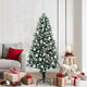 Vidaxx albero di Natale artificiale verde 180 cm in PVC e acciaio e plastica