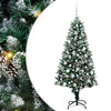Vidaxx albero di Natale artificiale verde 180 cm in PVC e acciaio e plastica