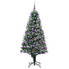 Vidaxx albero di Natale artificiale verde 180 cm in PVC e acciaio e plastica