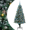 Vidaxx albero di Natale artificiale verde 180 cm in PVC e acciaio e plastica