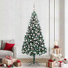 Vidaxx albero di Natale artificiale verde 210 cm PVC, acciaio e plastica