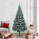 Vidaxx albero di Natale artificiale verde 210 cm PVC, acciaio e plastica