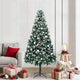 Vidaxx albero di Natale artificiale verde 210 cm PVC, acciaio e plastica