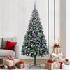 Vidaxx albero di Natale artificiale verde 210 cm PVC, acciaio e plastica
