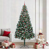 Vidaxx albero di Natale artificiale verde 240 cm PVC, acciaio e plastica
