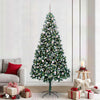 Vidaxx albero di Natale artificiale verde 240 cm PVC, acciaio e plastica