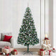 Vidaxx albero di Natale artificiale verde 240 cm PVC, acciaio e plastica