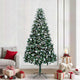 Vidaxx albero di Natale artificiale verde 240 cm PVC, acciaio e plastica