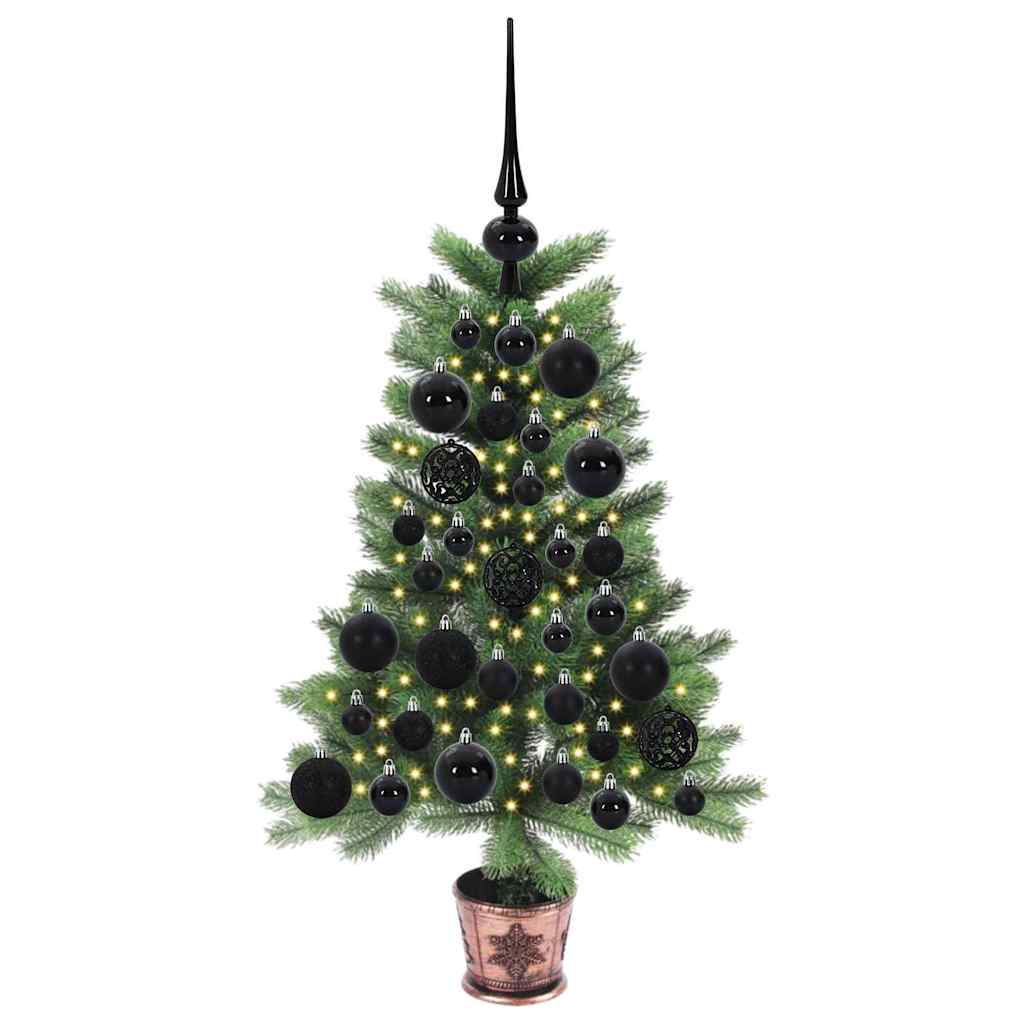 Vidaxl kerstboom met 150 led met standaard groen 65 cm pe