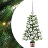 Vidaxl kerstboom met 150 led met standaard groen 65 cm pe