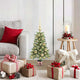 Albero di Natale VidaXL con 150 LED con PE standard verde da 65 cm