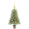 Vidaxl kerstboom met 150 led met standaard groen 65 cm pe