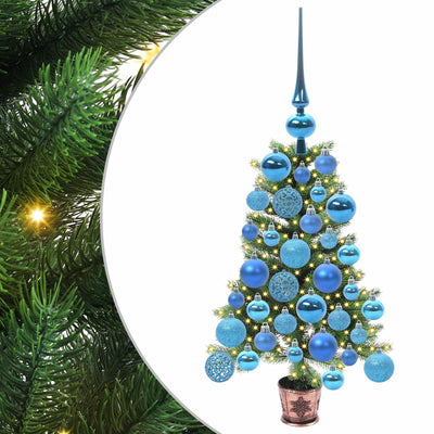 Albero di Natale VidaXL con 150 LED con PE standard verde da 65 cm