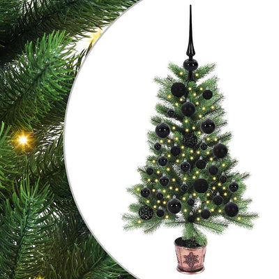 Albero di Natale VidaXL con 150 LED con PE standard verde da 90 cm