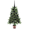 Vidaxl kerstboom met 150 led met standaard groen 90 cm pe