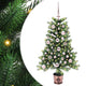 Vidaxl kerstboom met 150 led met standaard groen 90 cm pe