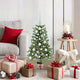 Albero di Natale VidaXL con 150 LED con PE standard verde da 90 cm