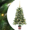 Vidaxl kerstboom met 150 led met standaard groen 90 cm pe