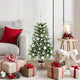 Vidaxl kerstboom met 150 led met standaard groen 90 cm pe
