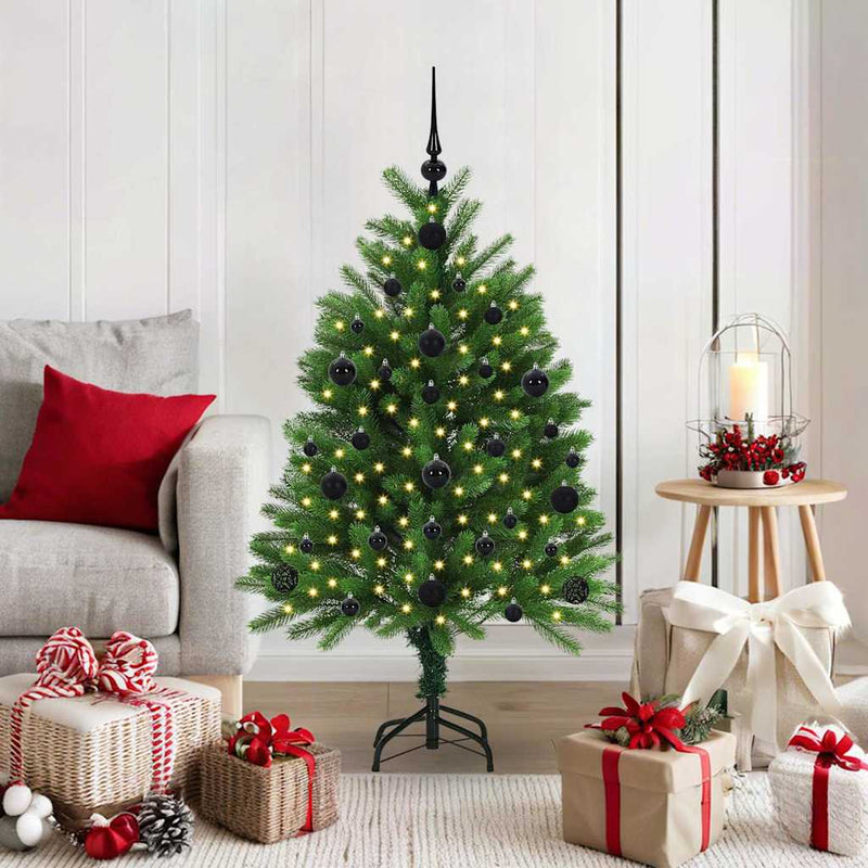 Albero di Natale VidaXL con 150 LED con PE standard verde da 120 cm