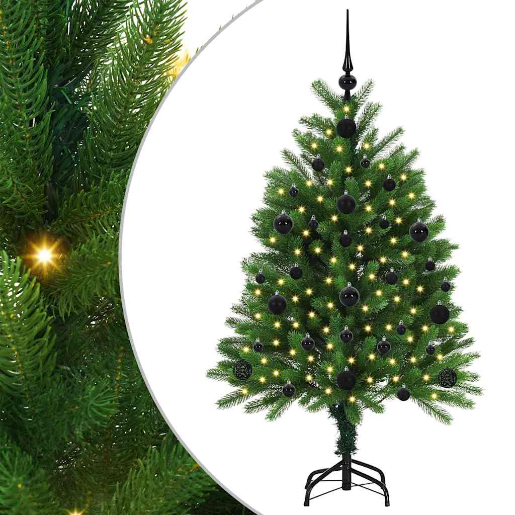 Albero di Natale VidaXL con 150 LED con PE standard verde da 120 cm