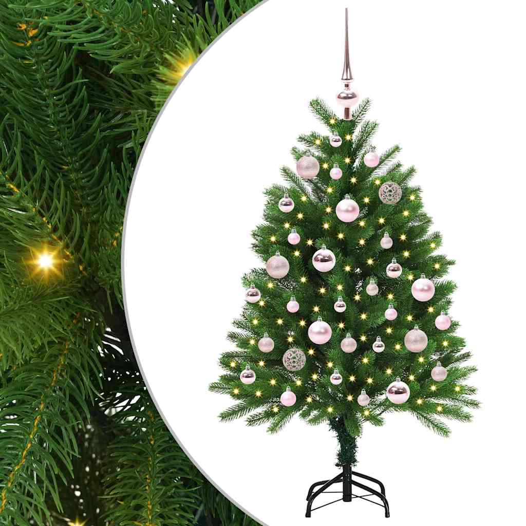 Albero di Natale VidaXL con 150 LED con PE standard verde da 120 cm