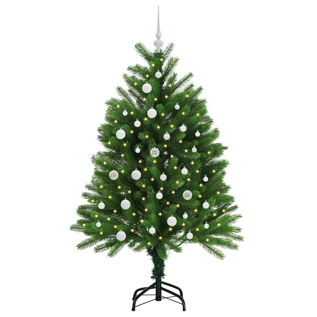 Albero di Natale VidaXL con 150 LED con PE standard verde da 120 cm