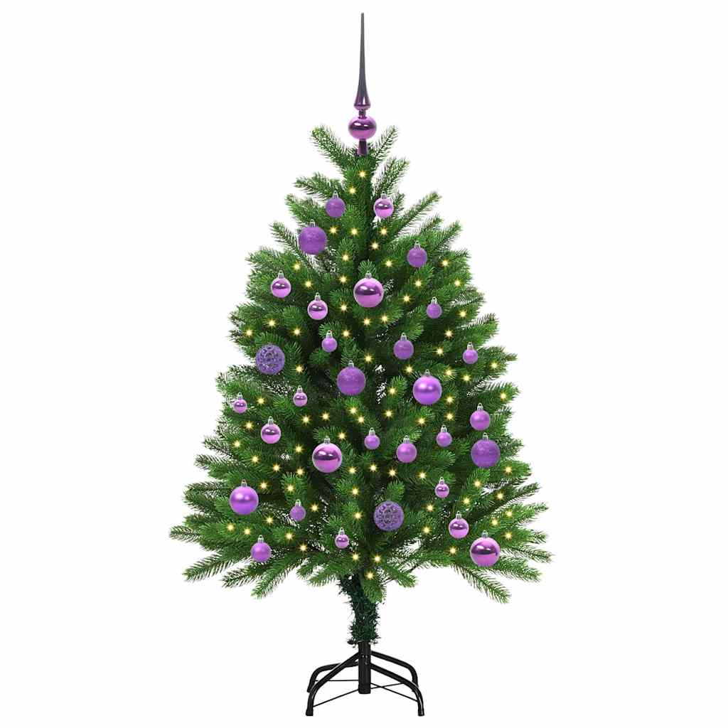 Albero di Natale VidaXL con 150 LED con PE standard verde da 120 cm