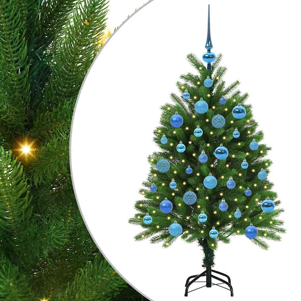 Árbol de Navidad VidaXL con 150 LED con estándar verde 120 cm PE