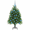 Vidaxl kerstboom met 150 led met standaard groen 120 cm pe