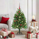 Vidaxl kerstboom met 150 led met standaard groen 120 cm pe