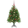 Vidaxl kerstboom met 150 led met standaard groen 120 cm pe