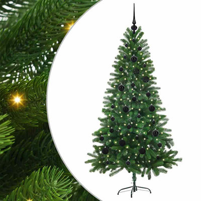 Albero di Natale VidaXL con 150 LED con PE standard verde da 150 cm