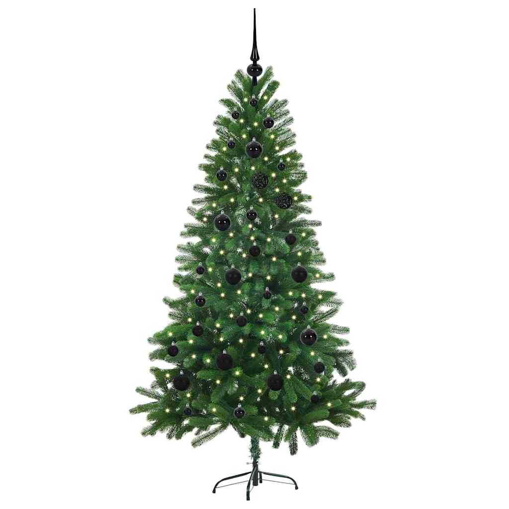 Albero di Natale VidaXL con 150 LED con PE standard verde da 150 cm