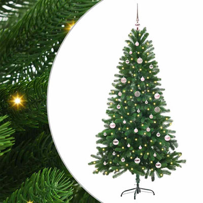 Albero di Natale VidaXL con 150 LED con PE standard verde da 150 cm
