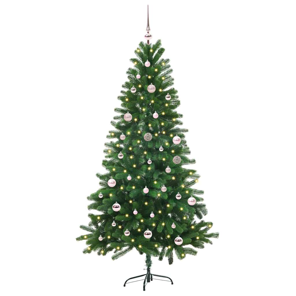 Albero di Natale VidaXL con 150 LED con PE standard verde da 150 cm