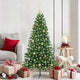 Albero di Natale VidaXL con 150 LED con PE standard verde da 150 cm