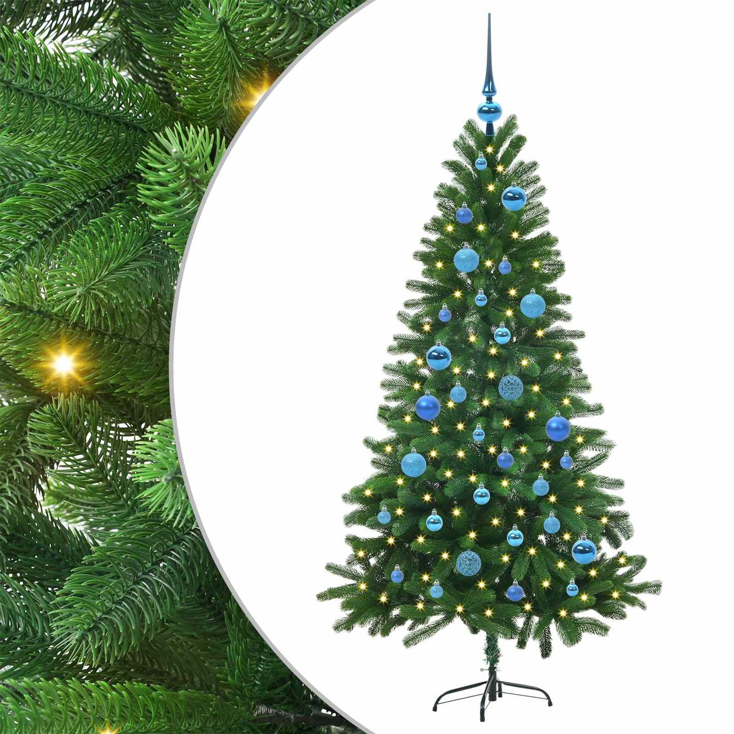 Vidaxl kerstboom met 150 led met standaard groen 150 cm pe