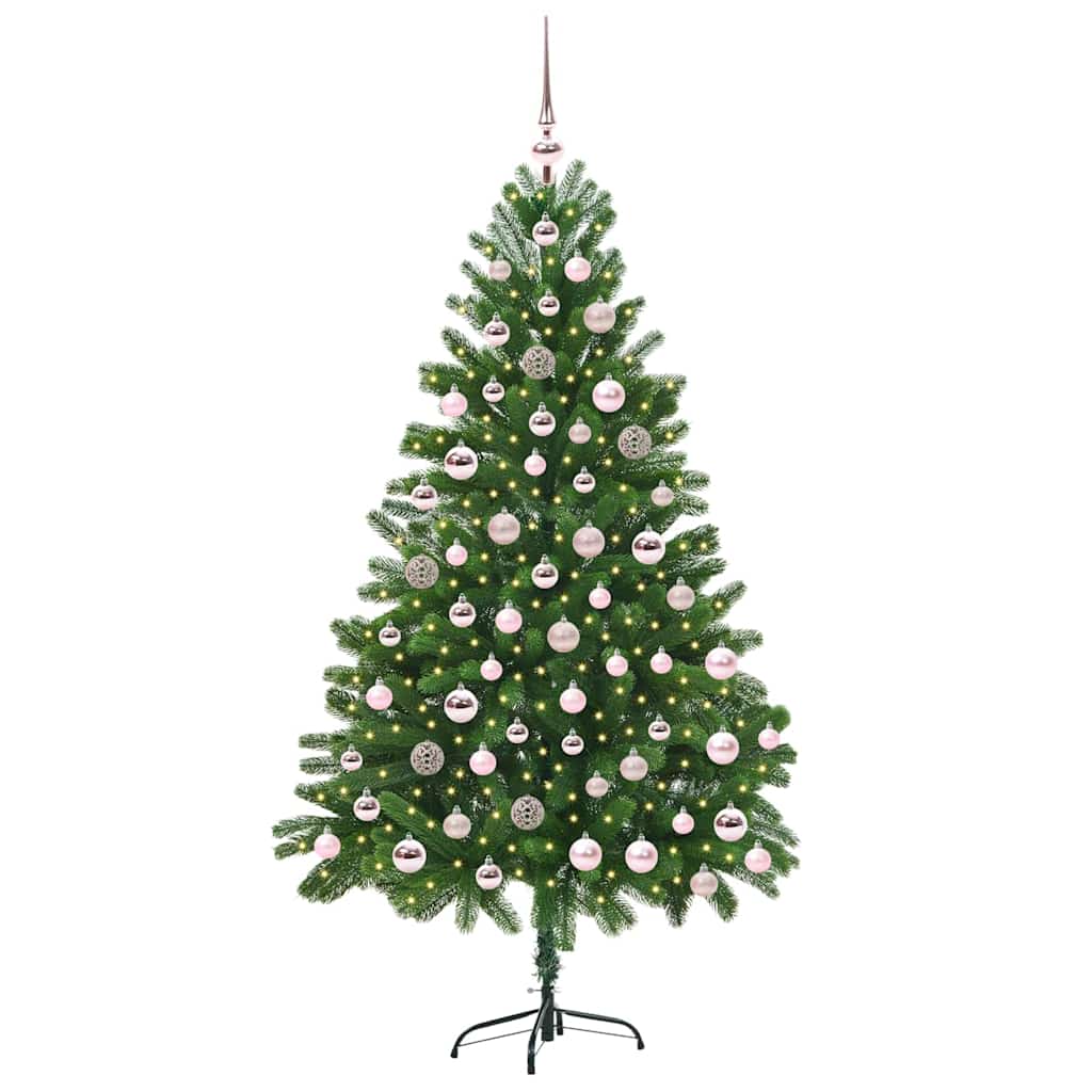 Vidaxl kerstboom met 300 led met standaard groen 180 cm pe
