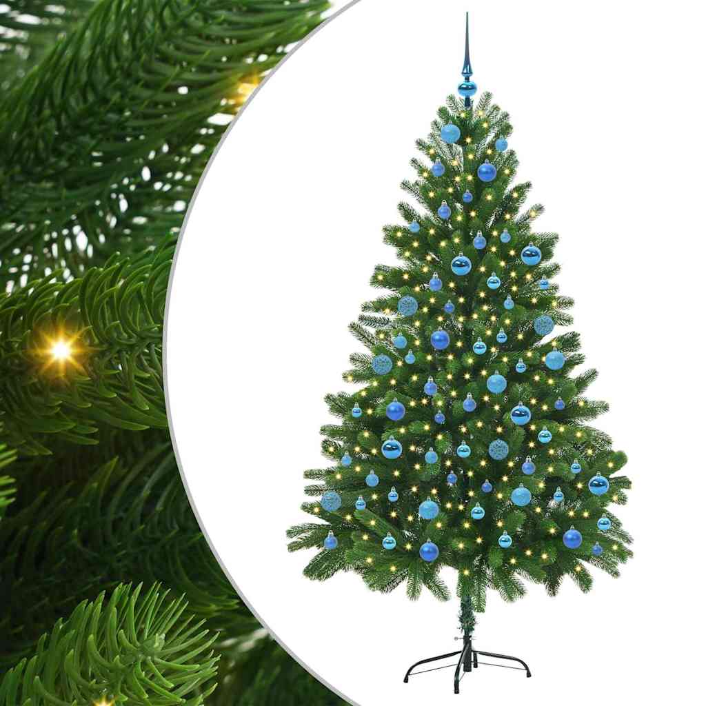 Vidaxl kerstboom met 300 led met standaard groen 180 cm pe