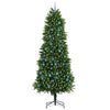 Albero di Natale VidaXL con 300 LED con PE standard verde da 240 cm