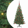 Vidaxl kerstboom met 150 led met standaard groen 120 cm pvc