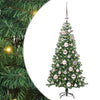Vidaxl kerstboom met 150 led met standaard groen 120 cm pvc